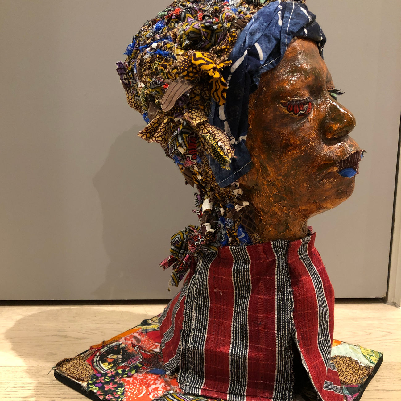Sculpture by Dominique-Nicole Sotuminu